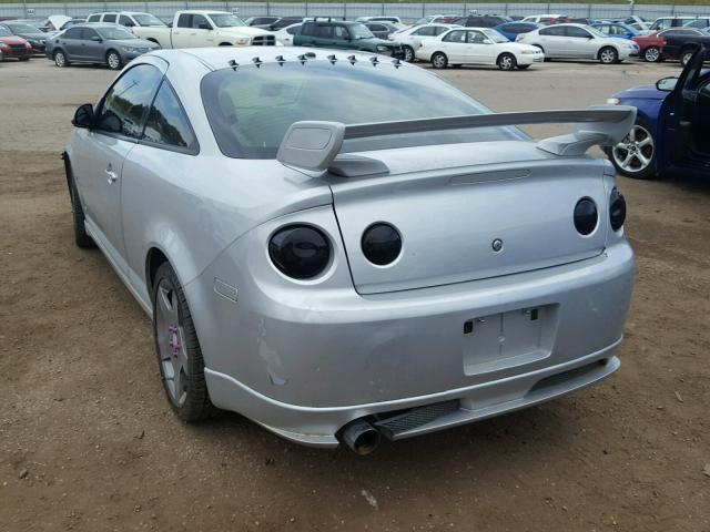 1G1AP14P067791071 - 2006 CHEVROLET COBALT SS SILVER photo 3