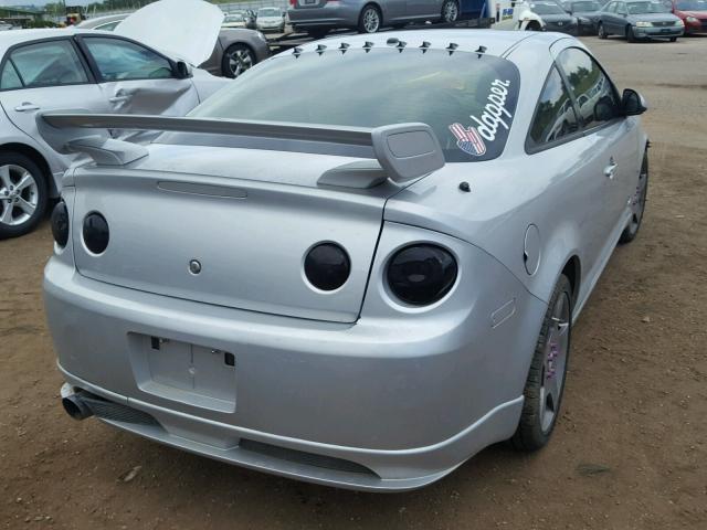 1G1AP14P067791071 - 2006 CHEVROLET COBALT SS SILVER photo 4