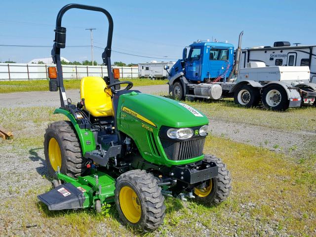 1M02362ALHM082902 - 2017 JOHN DEERE MOWER GREEN photo 1