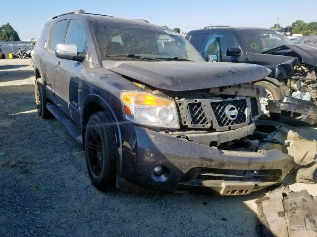 5N1AA08C68N622502 - 2008 NISSAN ARMADA SE CHARCOAL photo 1