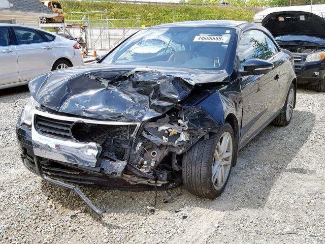 WVWFA71F89V019608 - 2009 VOLKSWAGEN EOS LUX 黑色 照片 2