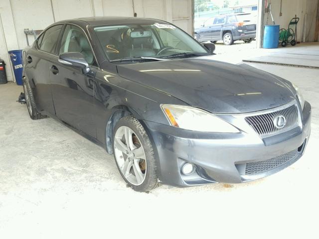 JTHBF5C26B5129785 - 2011 LEXUS IS 250 GRAY photo 1