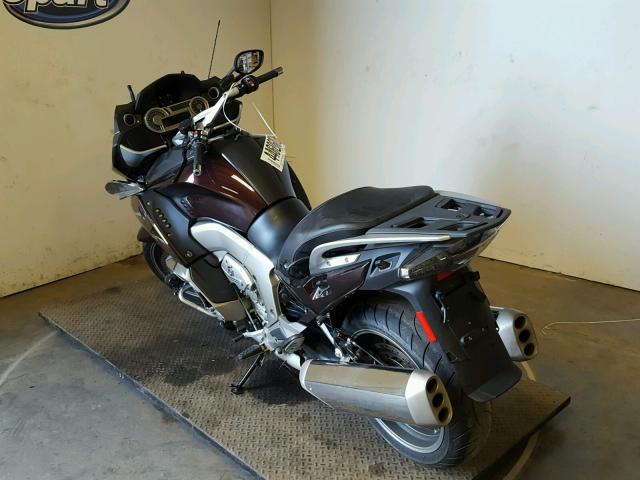 WB1061204DZZ23291 - 2013 BMW K1600 GTL BURGUNDY photo 3