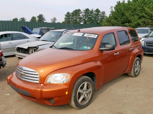 3GNDA13D06S679733 - 2006 CHEVROLET HHR LS ORANGE photo 2