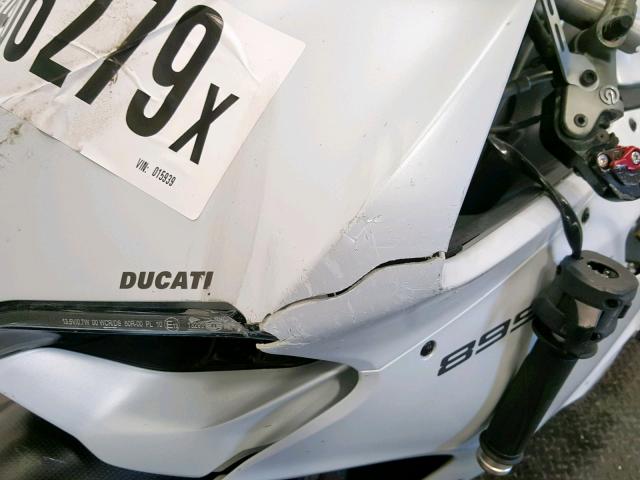 ZDM14BUW0EB015939 - 2014 DUCATI SUPERBIKE WHITE photo 10