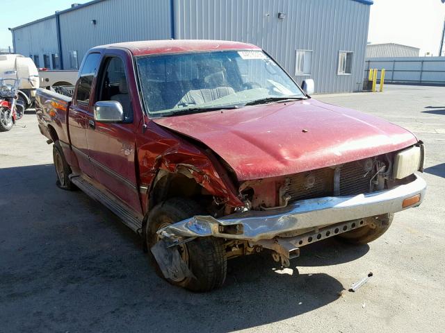 JT4VD22F1S0013933 - 1995 TOYOTA T100 XTRAC RED photo 1