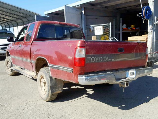 JT4VD22F1S0013933 - 1995 TOYOTA T100 XTRAC RED photo 3