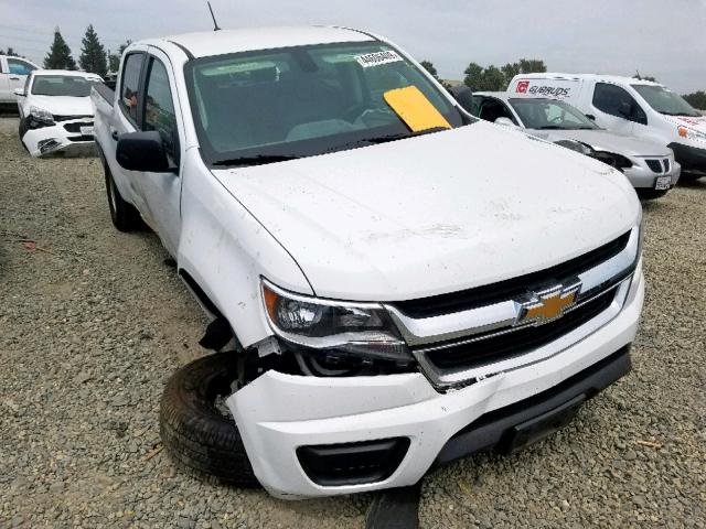 1GCGTBEN4J1267918 - 2018 CHEVROLET COLORADO WHITE photo 1