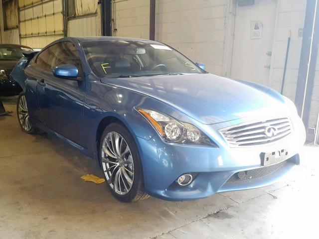 JN1CV6EL2CM471913 - 2012 INFINITI G37 BLUE photo 1