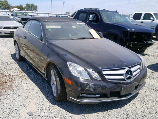 WDDKK5KF0CF140090 - 2012 MERCEDES-BENZ E 350 BLACK photo 1