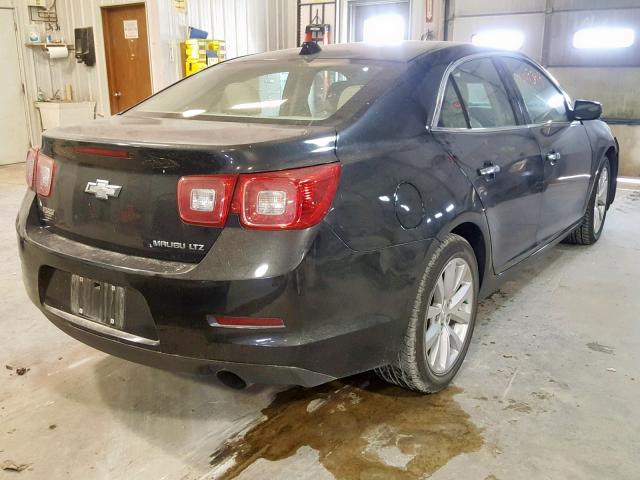 1G11H5SAXDF341840 - 2013 CHEVROLET MALIBU LTZ შავი ფოტო 4