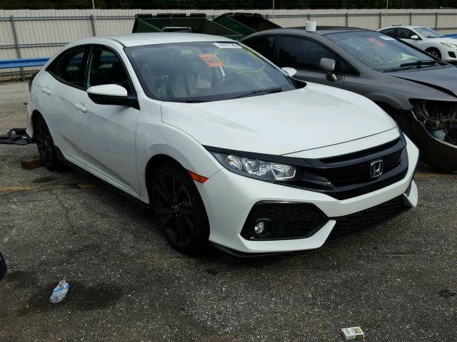 SHHFK7H46JU215470 - 2018 HONDA CIVIC SPOR WHITE photo 1