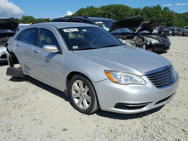 1C3CCBAB6CN174957 - 2012 CHRYSLER 200 LX SILVER photo 1