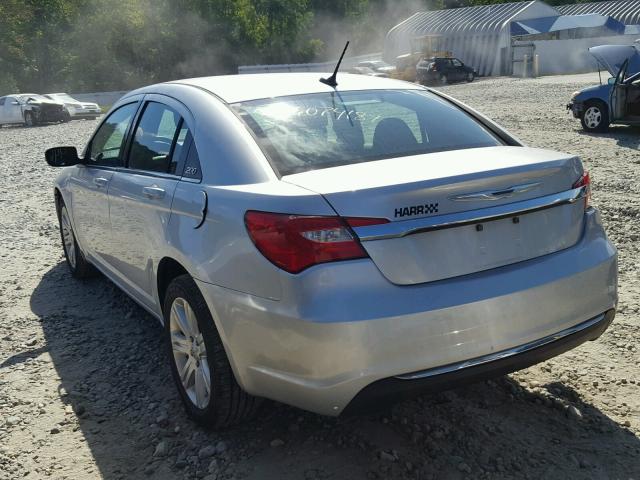 1C3CCBAB6CN174957 - 2012 CHRYSLER 200 LX SILVER photo 3