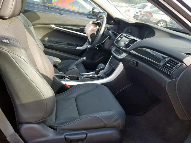 1HGCT2B80FA009000 - 2015 HONDA ACCORD EXL GRAY photo 5