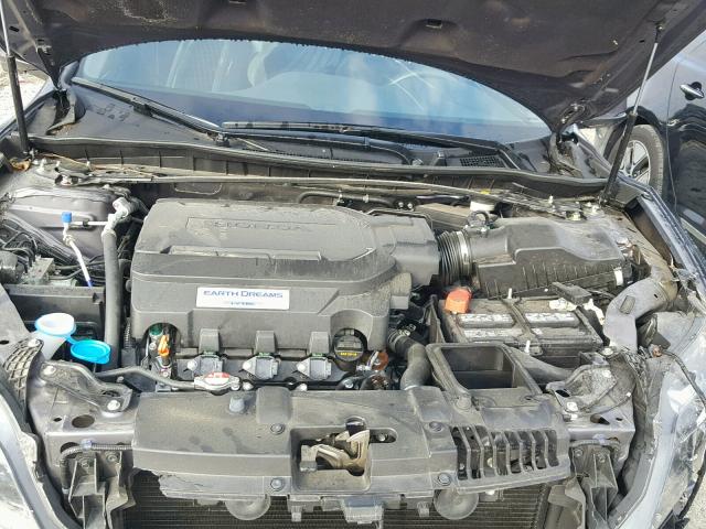 1HGCT2B80FA009000 - 2015 HONDA ACCORD EXL GRAY photo 7