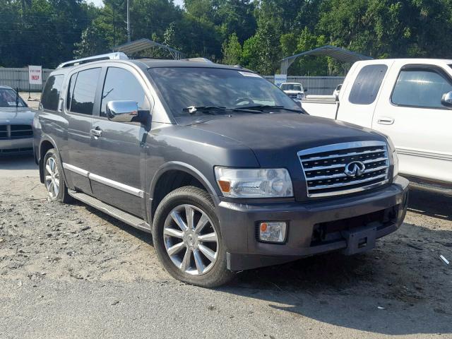 5N3AA08C88N910139 - 2008 INFINITI QX56 GRAY photo 1