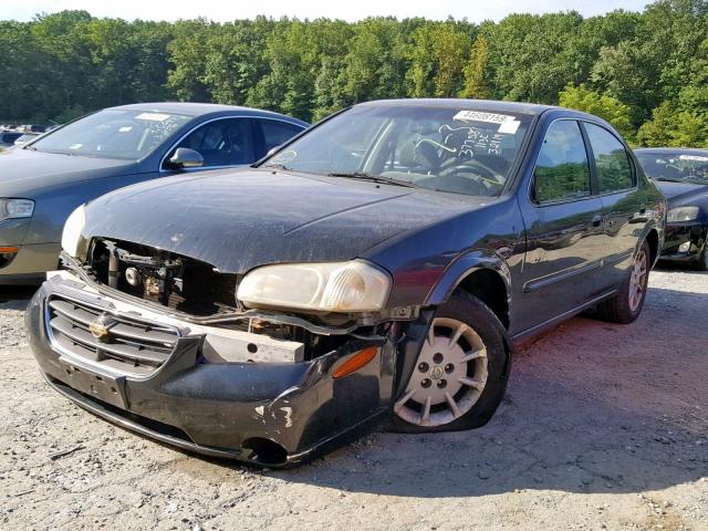 JN1CA31D21T625337 - 2001 NISSAN MAXIMA GXE GRAY photo 2