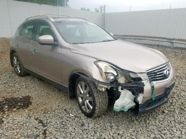 JNKAJ09F28M359653 - 2008 INFINITI EX35 BASE TAN photo 1