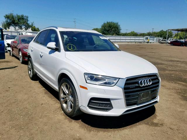 WA1JCCFS4HR011851 - 2017 AUDI Q3 PREMIUM WHITE photo 1