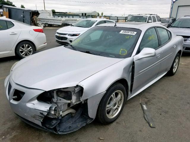 2G2WS542751142746 - 2005 PONTIAC GRAND PRIX SILVER photo 2