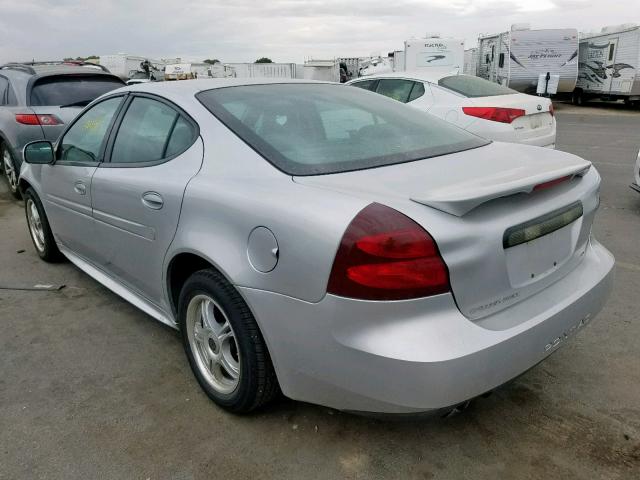 2G2WS542751142746 - 2005 PONTIAC GRAND PRIX SILVER photo 3