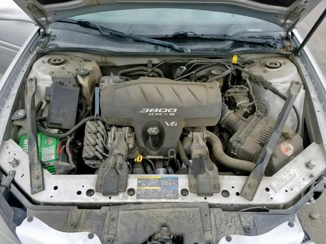2G2WS542751142746 - 2005 PONTIAC GRAND PRIX SILVER photo 7