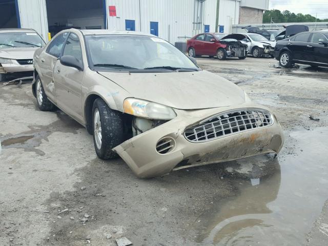 1C3EL46X22N227032 - 2002 CHRYSLER SEBRING LX TAN photo 1