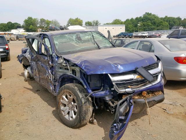 1GCGTCE31G1135812 - 2016 CHEVROLET COLORADO L BLUE photo 1