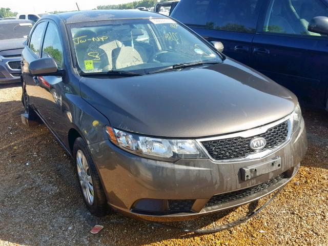 KNAFU4A25C5563023 - 2012 KIA FORTE EX GRAY photo 1