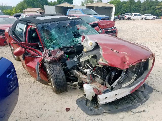 1G6KF57974U156644 - 2004 CADILLAC DEVILLE DT RED photo 1