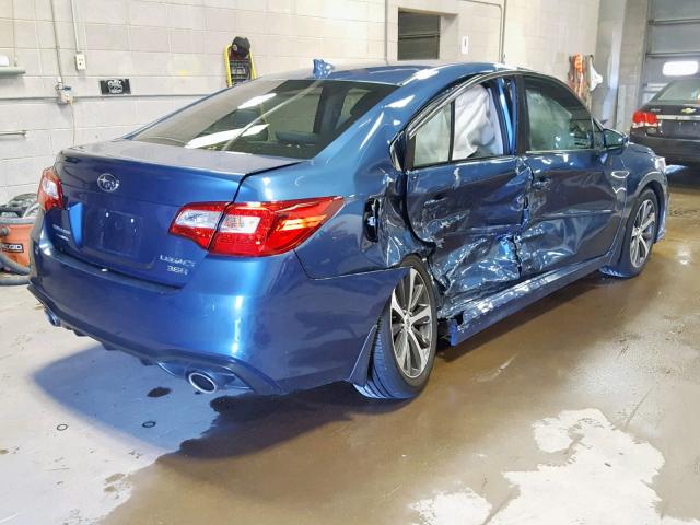 4S3BNEN69K3016767 - 2019 SUBARU LEGACY 3.6 BLUE photo 4