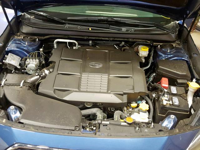 4S3BNEN69K3016767 - 2019 SUBARU LEGACY 3.6 BLUE photo 7