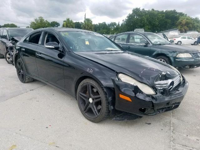 WDDDJ72X78A130368 - 2008 MERCEDES-BENZ CLS 550 BLACK photo 1