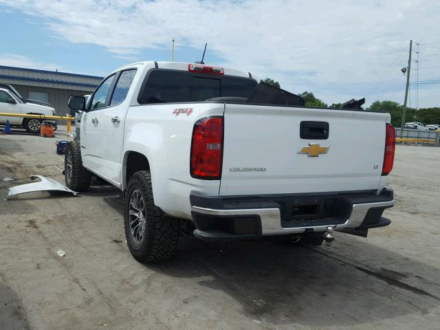 1GCPTCE1XJ1105603 - 2018 CHEVROLET COLORADO L WHITE photo 3
