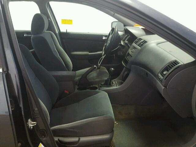 1HGCM554X6A168260 - 2006 HONDA ACCORD LX GRAY photo 5