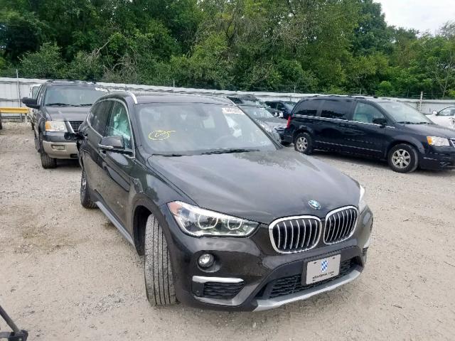 WBXHT3C30H5F72658 - 2017 BMW X1 XDRIVE2 GREEN photo 1