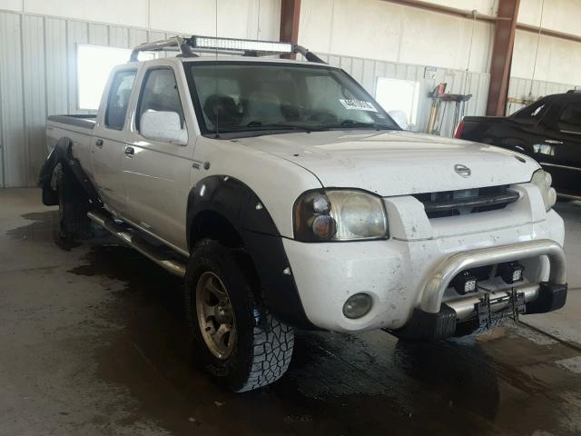 1N6ED29X12C359524 - 2002 NISSAN FRONTIER C WHITE photo 1