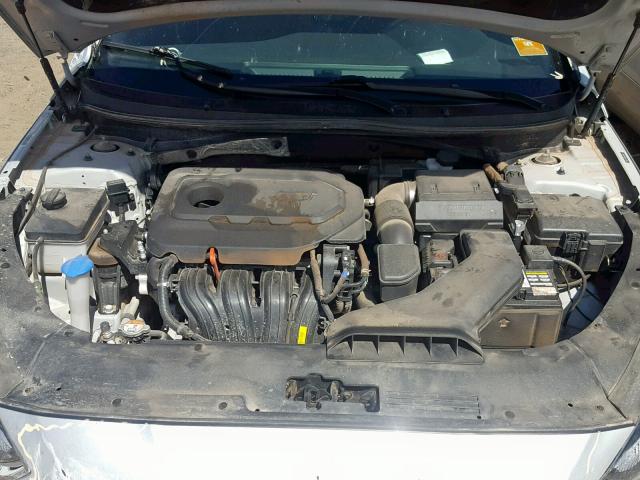 5NPE34AF8JH651260 - 2018 HYUNDAI SONATA SPO SILVER photo 7