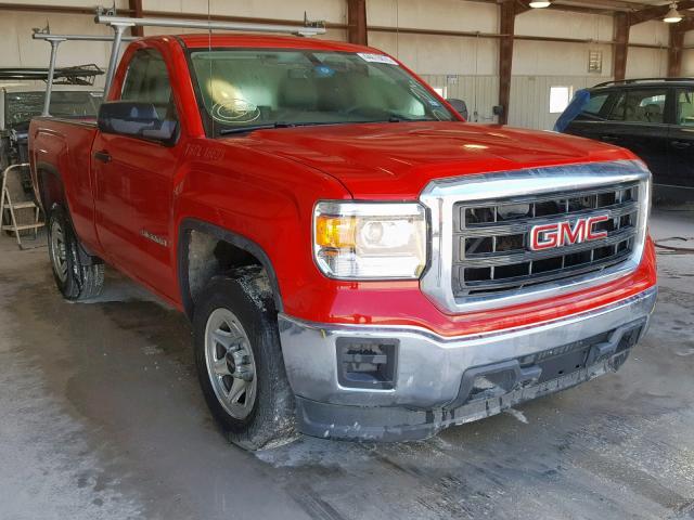 1GTN1TEH0EZ362495 - 2014 GMC SIERRA C15 RED photo 1