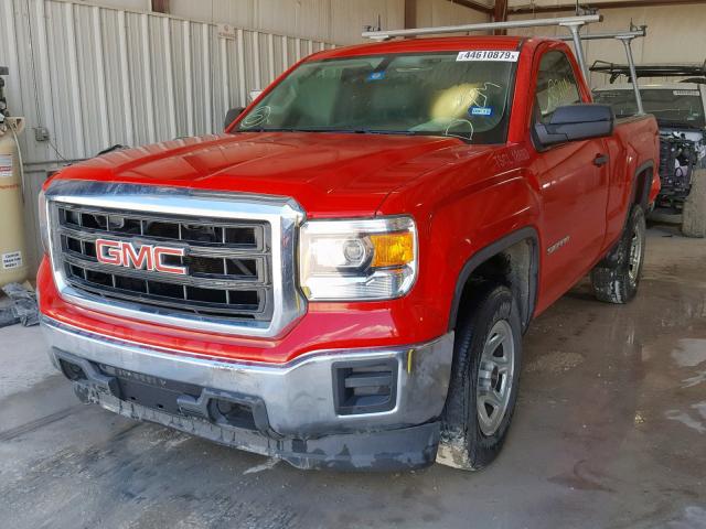 1GTN1TEH0EZ362495 - 2014 GMC SIERRA C15 RED photo 2