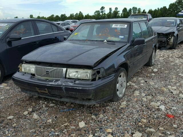 YV1KS9600V1118317 - 1997 VOLVO 960 BLUE photo 2