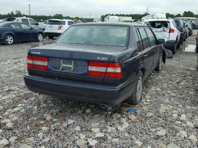 YV1KS9600V1118317 - 1997 VOLVO 960 BLUE photo 4