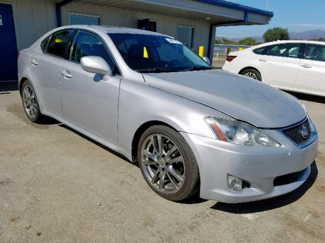 JTHBK262582076268 - 2008 LEXUS IS 250 GRAY photo 1