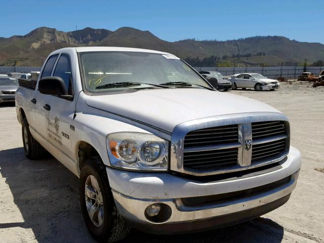 1D7HA18298J146064 - 2008 DODGE RAM 1500 S WHITE photo 1