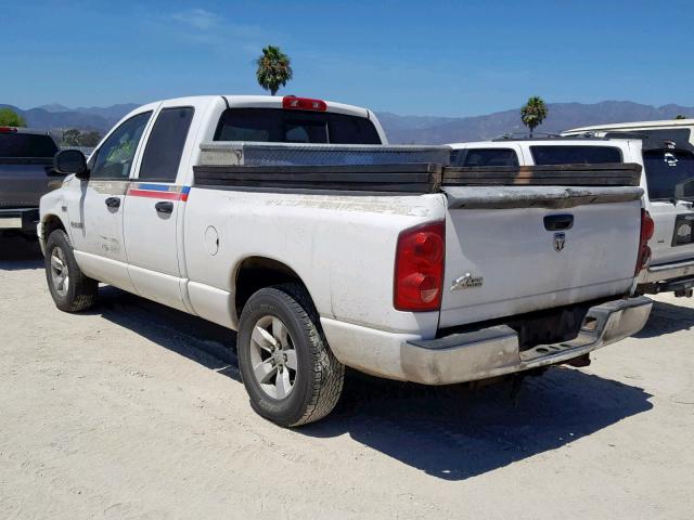 1D7HA18298J146064 - 2008 DODGE RAM 1500 S WHITE photo 3