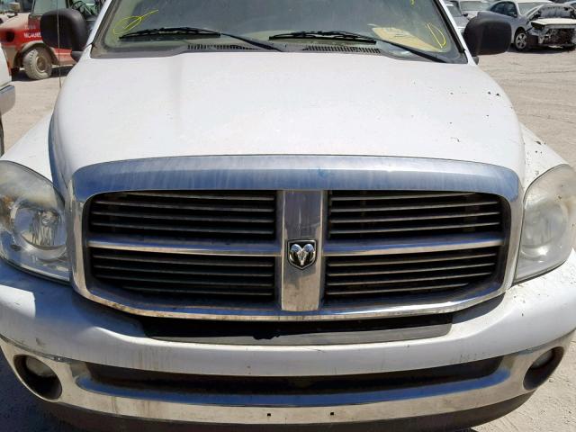 1D7HA18298J146064 - 2008 DODGE RAM 1500 S WHITE photo 7