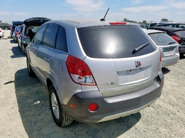 3GSCL33P78S505881 - 2008 SATURN VUE XE SILVER photo 3