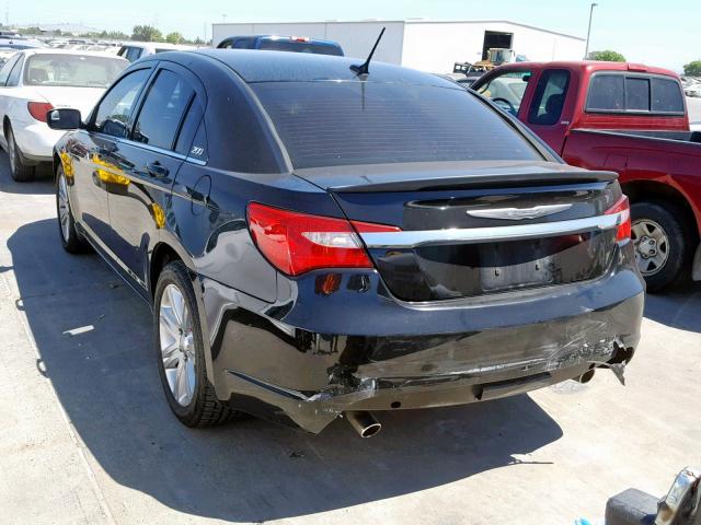 1C3BC1FG7BN562823 - 2011 CHRYSLER 200 TOURIN BLACK photo 3