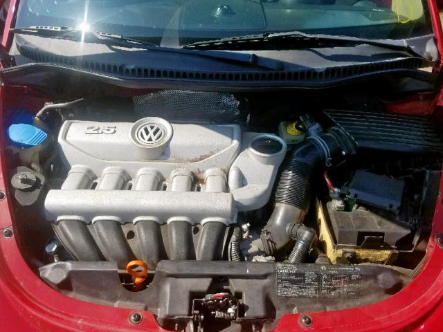 3VWSF31Y86M321557 - 2006 VOLKSWAGEN NEW BEETLE Qırmızı foto 7